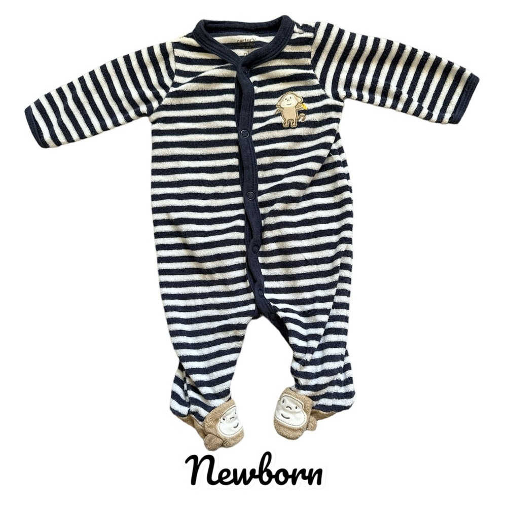 Carters Monkey Pajamas